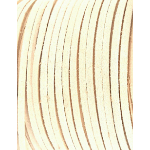 Suede Imitatie 3mm Beige 